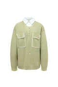 APRIORITY_Colorful_Star_Embroidery_Mock_Layered_Shirt_Collar_Women's_Poly_Blend_Shirts_974556210919_MISSTT