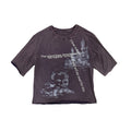 APRIORITY_Deep_Purple_Foil_Print_Distressed_Cuff_Women's_Cotton_Short_Sleeve_T-shirts_1055808344921_MISSTT