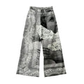 APRIORITY_Flying_Bird_Digital_Print_Detachable_Patchwork_Women's_Cotton_Wide-leg_Jeans_915670633789_MISSTT