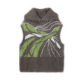 APRIORITY_Grey_Yarn_Knit_Retro_Round_Neck_Pullover_Women's_Nylon_Tank_Tops_737140768998_MISSTT