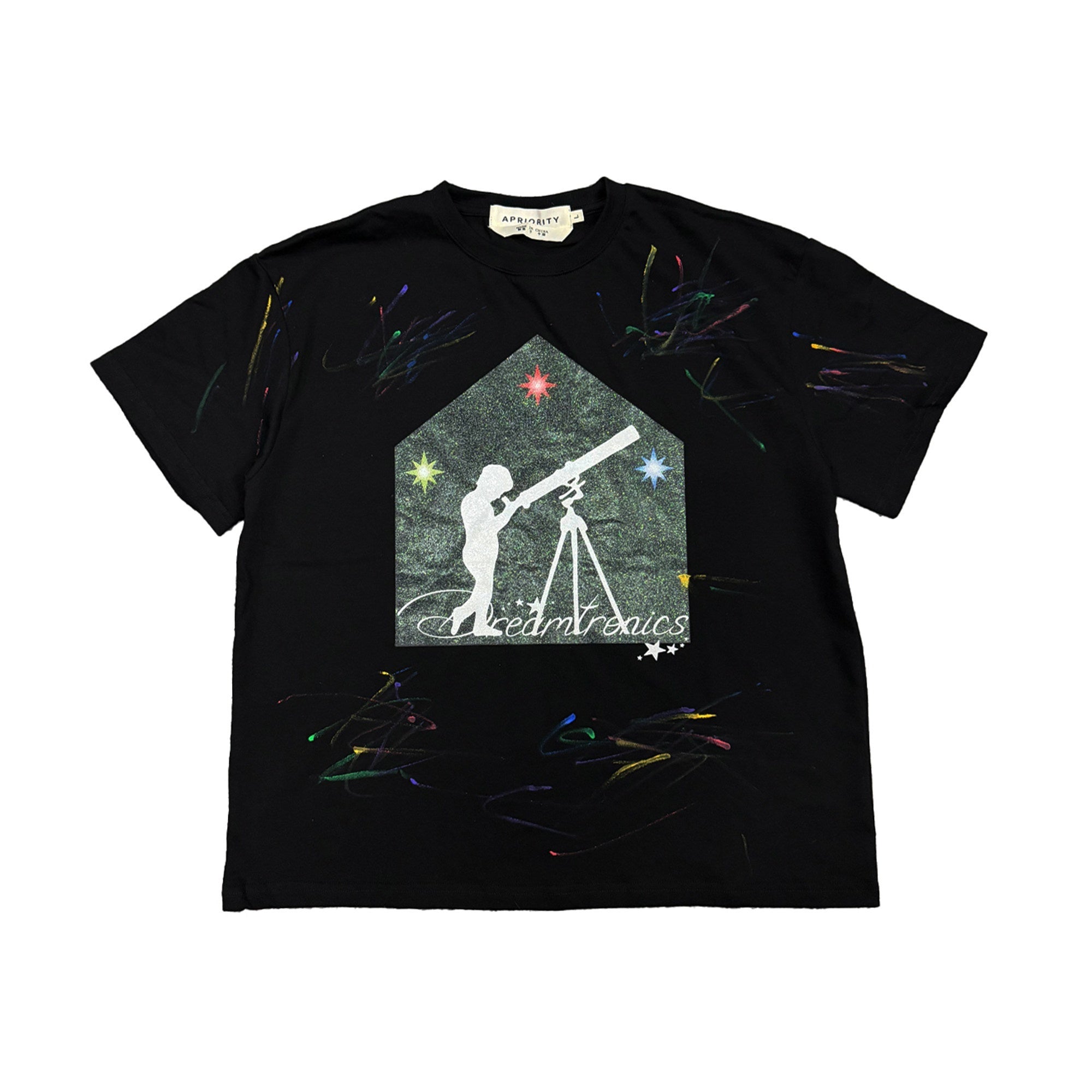 APRIORITY_Handmade_Ink_Splash_Glitter_Print_Women's_Cotton_Short_Sleeve_T-shirts_1042412425994_MISSTT