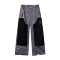 APRIORITY_Heart_Print_Double_Knee_Patchwork_Distressed_Women's_Nylon_Cargo_Pants_1015850464838_MISSTT