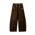 APRIORITY_Khaki_Beaded_Digital_Print_Curved_Blade_Women's_Cotton_Cargo_Pants_1014241094149_MISSTT