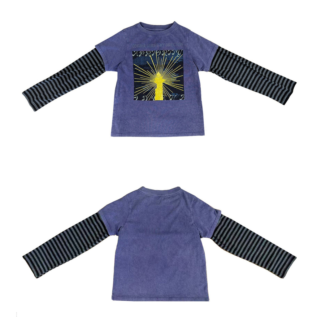 APRIORITY_Lighthouse_Glitter_Print_Striped_Patchwork_Women's_Cotton_Long_Sleeve_T-shirts_1066372464225_MISSTT