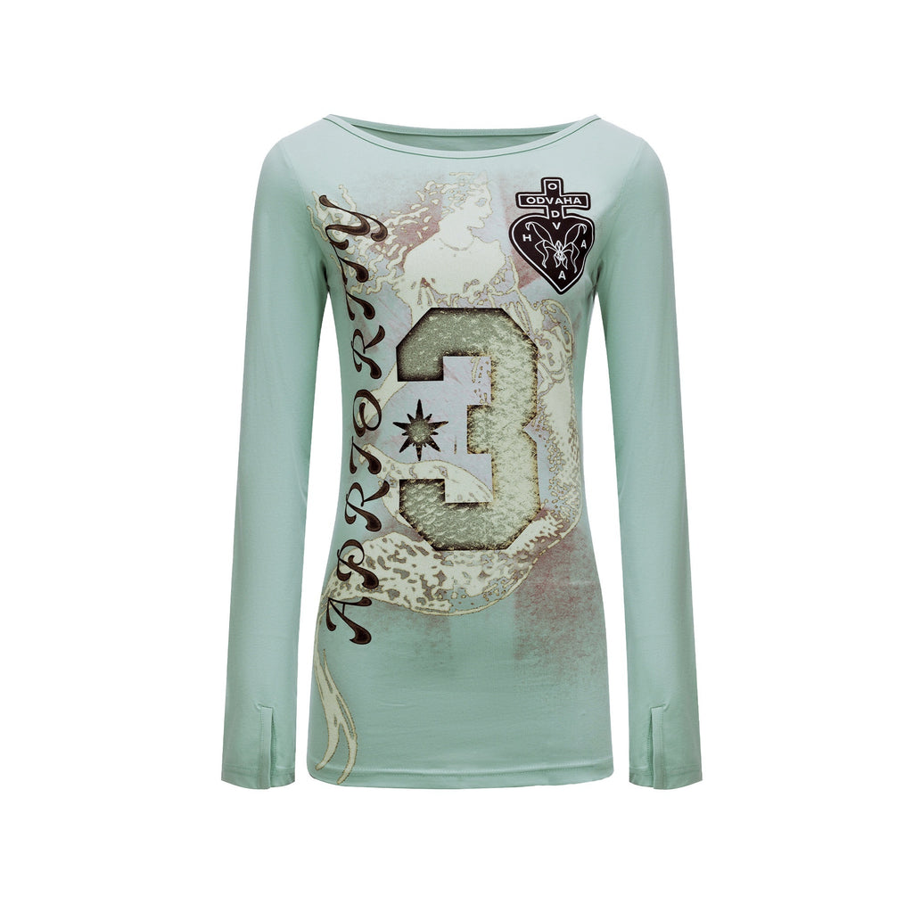 APRIORITY_Mint_Cooling_Mermaid_Digital_Print_Women's_Cotton_Poly_Long_Sleeve_T-shirts_1014224270493_MISSTT