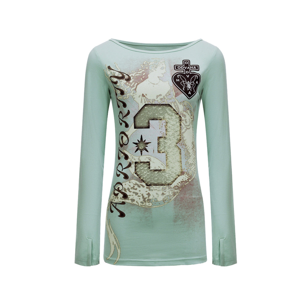 APRIORITY_Mint_Cooling_Mermaid_Digital_Print_Women's_Cotton_Poly_Long_Sleeve_T-shirts_1014224270493_MISSTT
