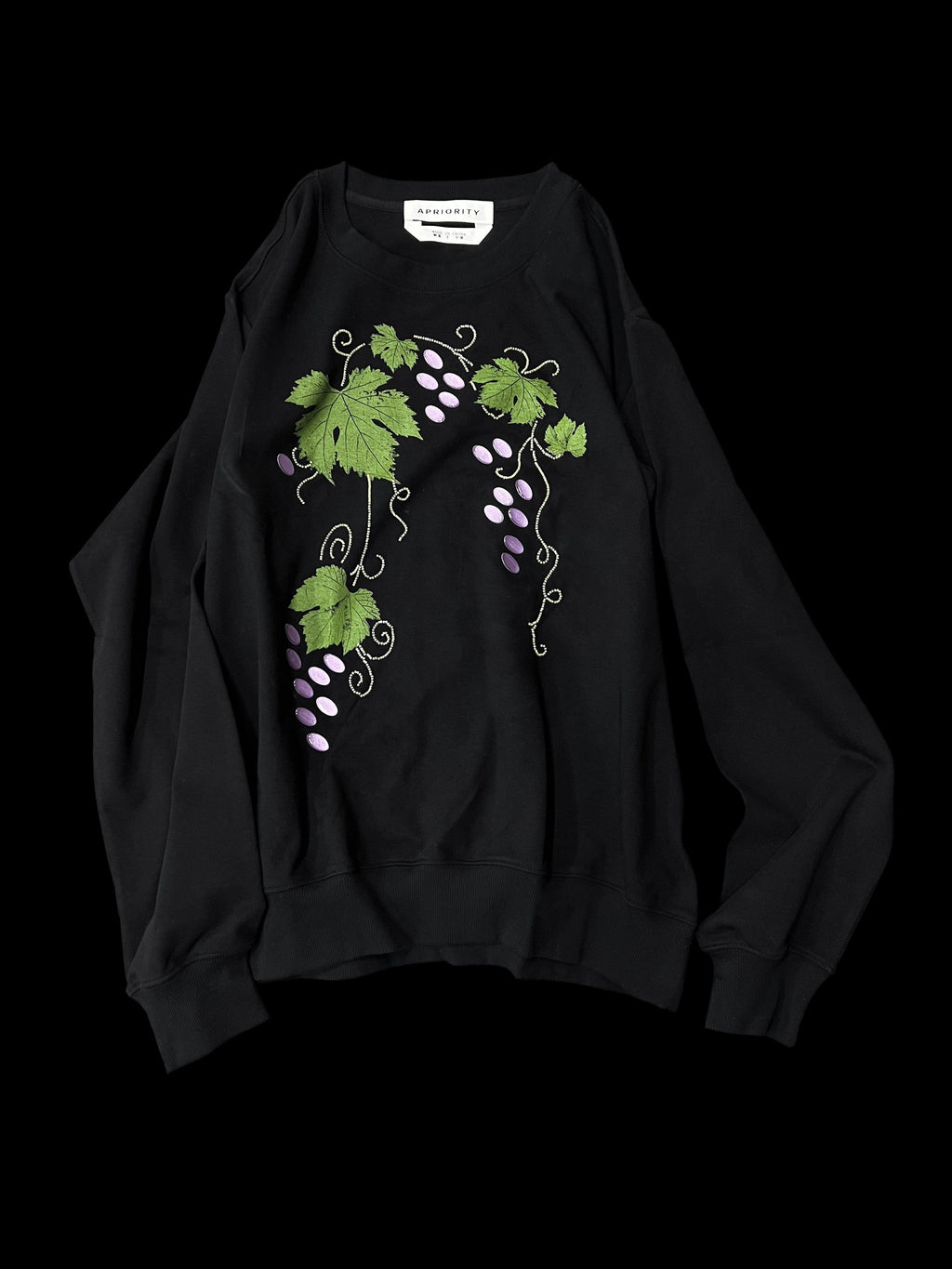 APRIORITY_Mottled_Botanical_Print_Self_Heating_Fabric_Women's_Cotton_Blend_Sweatshirts_836611538075_MISSTT