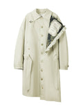APRIORITY_Off_White_Asymmetric_Metal_Buckle_Women's_Cotton_Lyocell_Blend_Long_Trench_Coats_989370637743_MISSTT