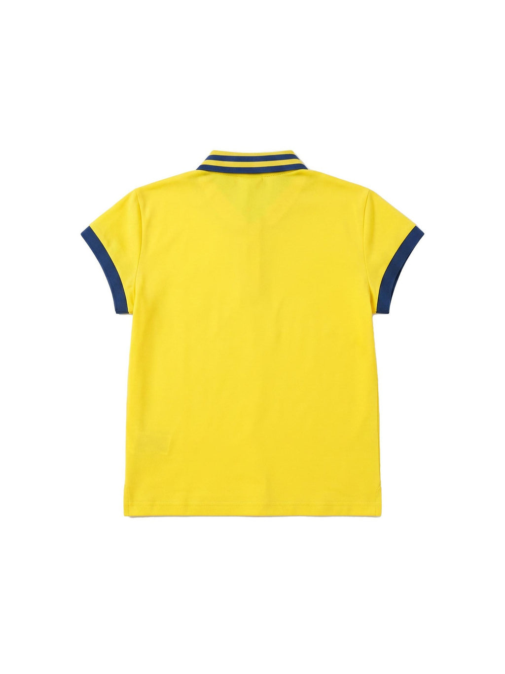 APRIORITY Sequin Embroidered Colorblock Polo Women's Cropped Short Sleeve T-shirts