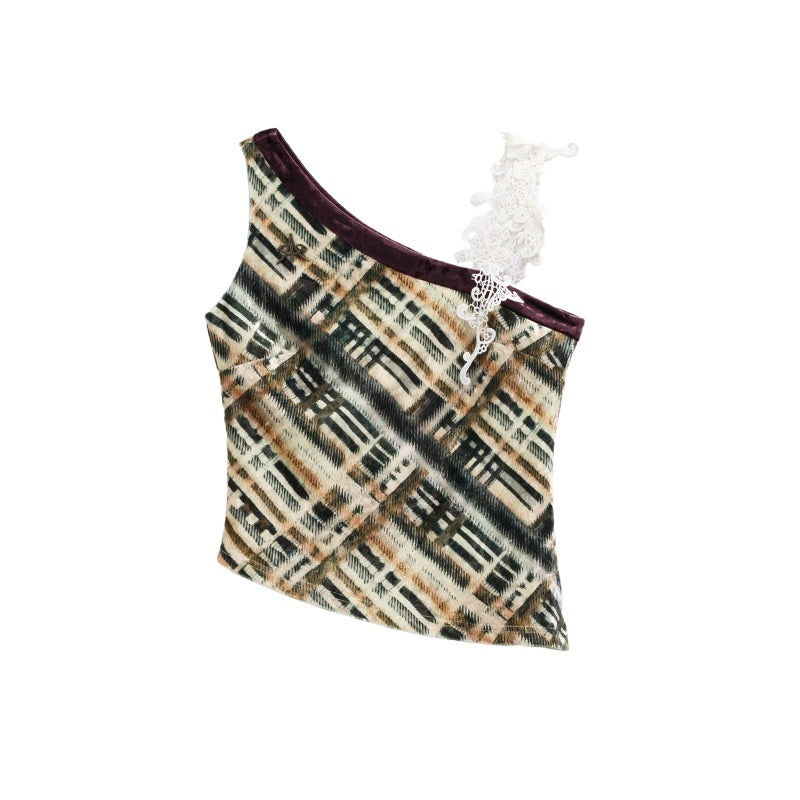 APRIORITY_Striped_Applique_Embroidery_Lace_Velvet_Slim_Women's_Polyester_Blend_Tank_Tops_785134520350_MISSTT