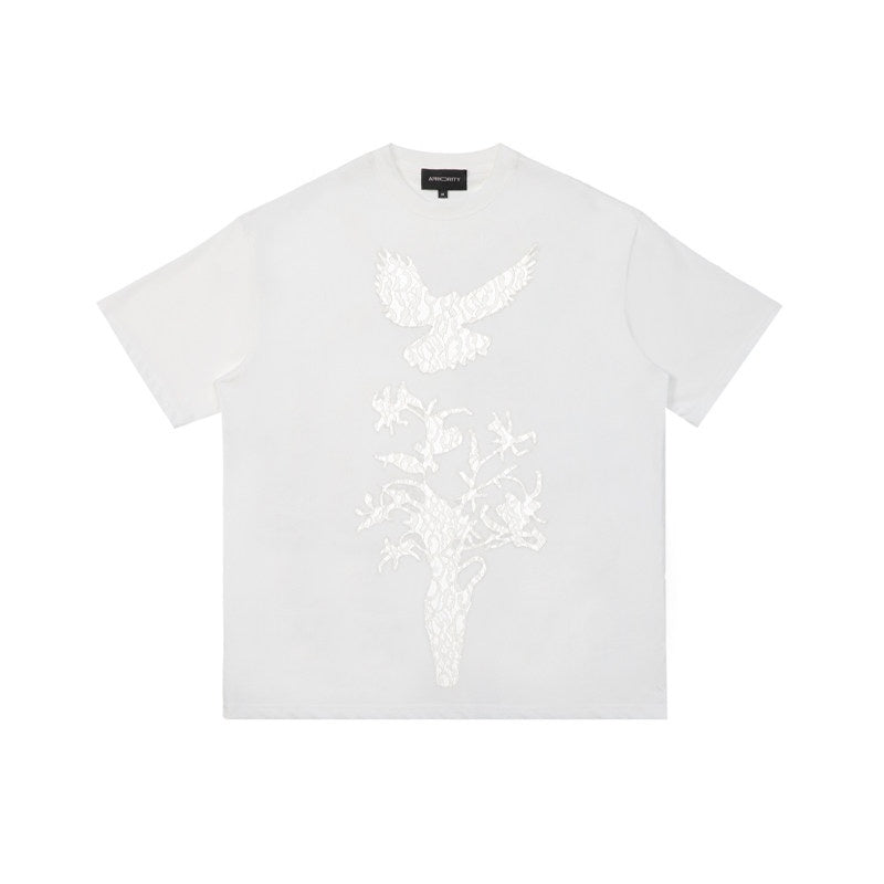 APRIORITY_Vintage_Lace_Cutout_Patchwork_Bird_Print_Women's_Cotton_Short_Sleeve_T-shirts_768204056417_MISSTT