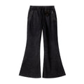 APRIORITY_Washed_Black_Knitted_Slim_Mid_Waist_Pocket_Women's_Cotton_Flare_Pants_1013618991465_MISSTT