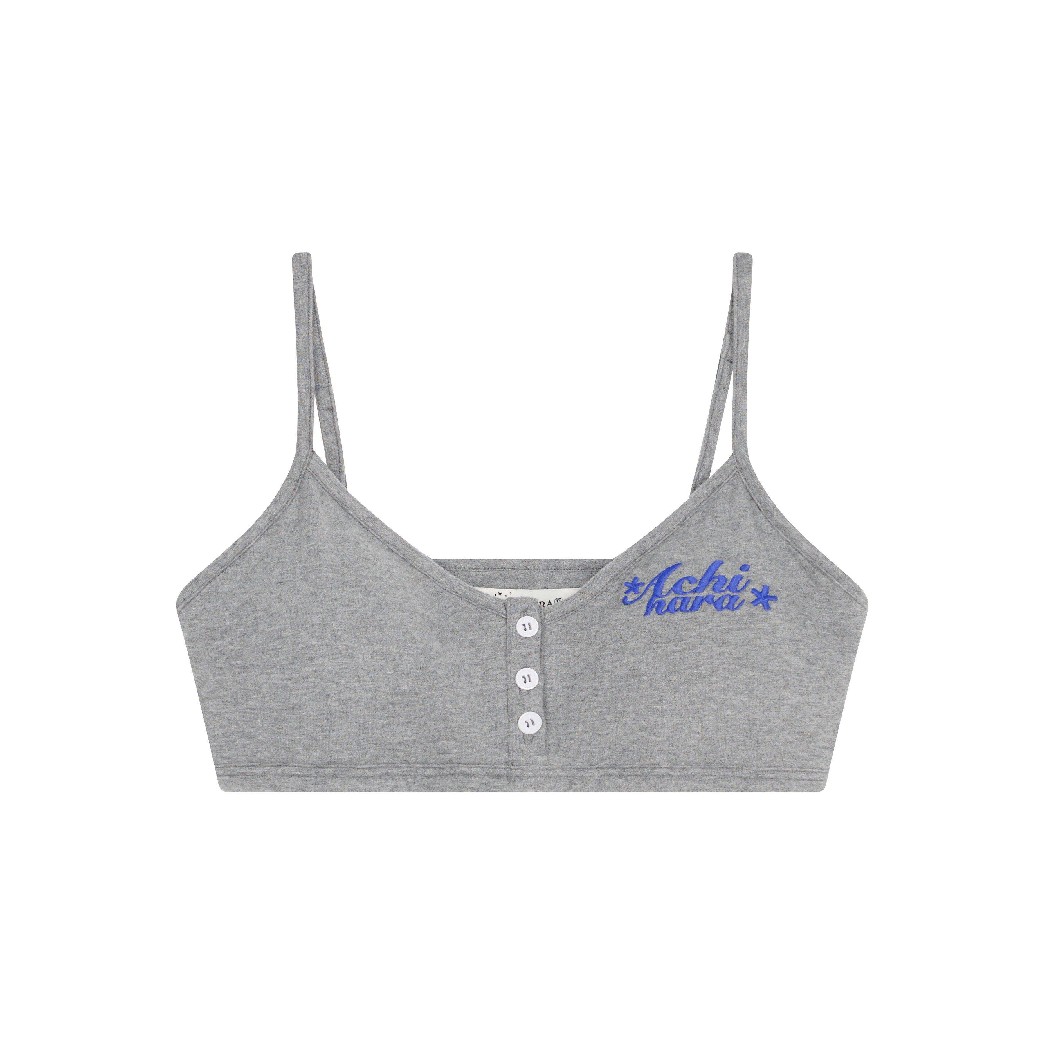 Achihara_Bandeau_Vest_Front_Clasp_Fixed_Double_Straps_Women'S_Sports_Bikinis_MISSTT