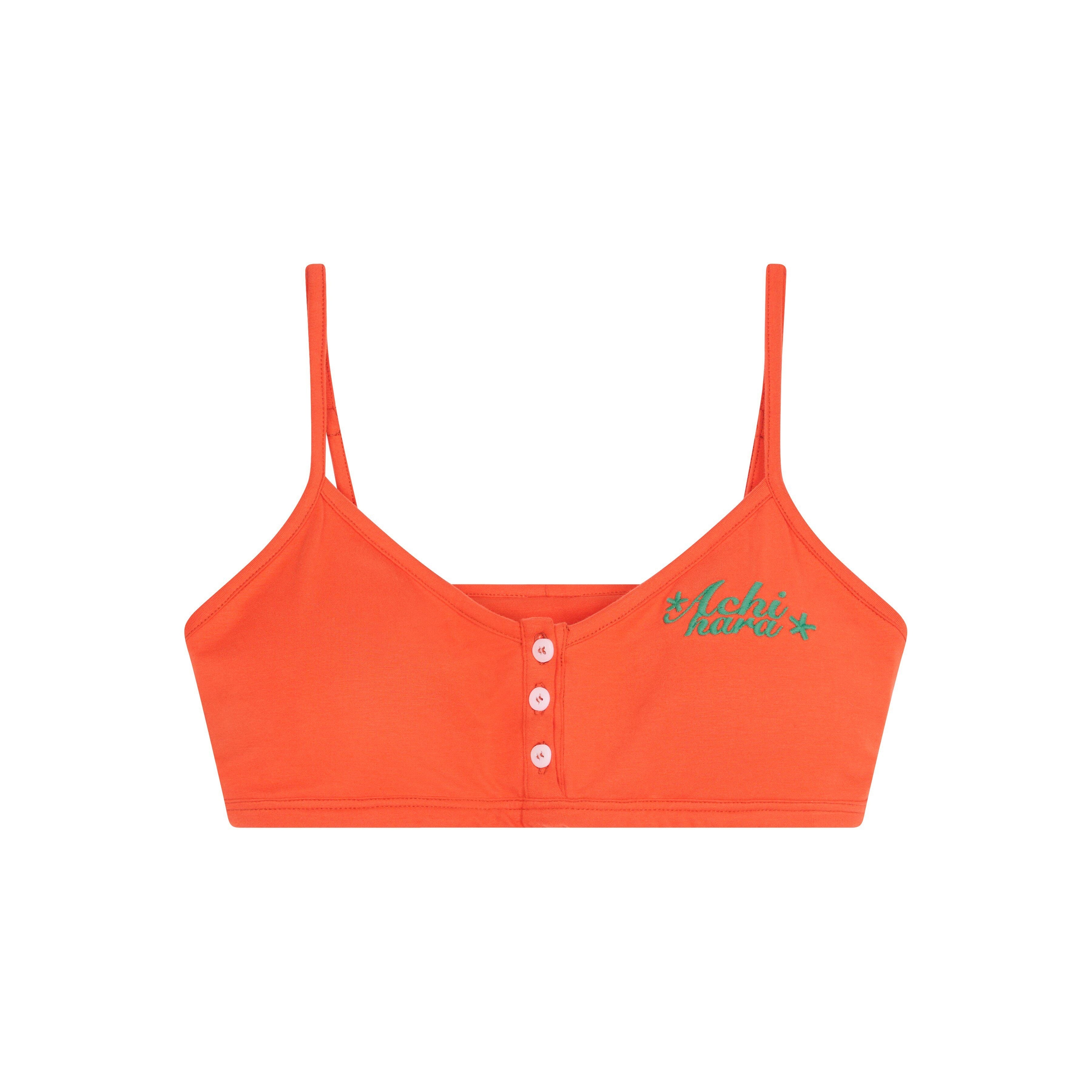 Achihara_Bandeau_Vest_Front_Clasp_Fixed_Double_Straps_Women'S_Sports_Bikinis_MISSTT