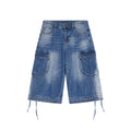Achihara_Beachwashed_Distressed_Utility_Wide_Leg_Women'S_Natural_Waist_Cropped_Jeans_MISSTT