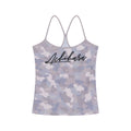 Achihara_Blueberry_Camo_Letter_Print_Fitted_Women'S_Poly_Cotton_Camisoles_MISSTT