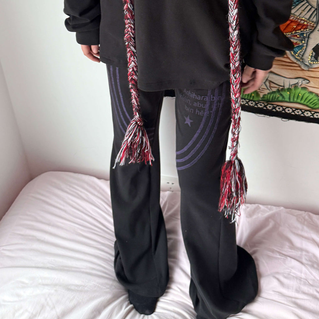 Achihara_Brushed_Microfleece_Slight_Flare_Mid_Low_Rise_Women'S_Polyester_Flare_Pants_MISSTT