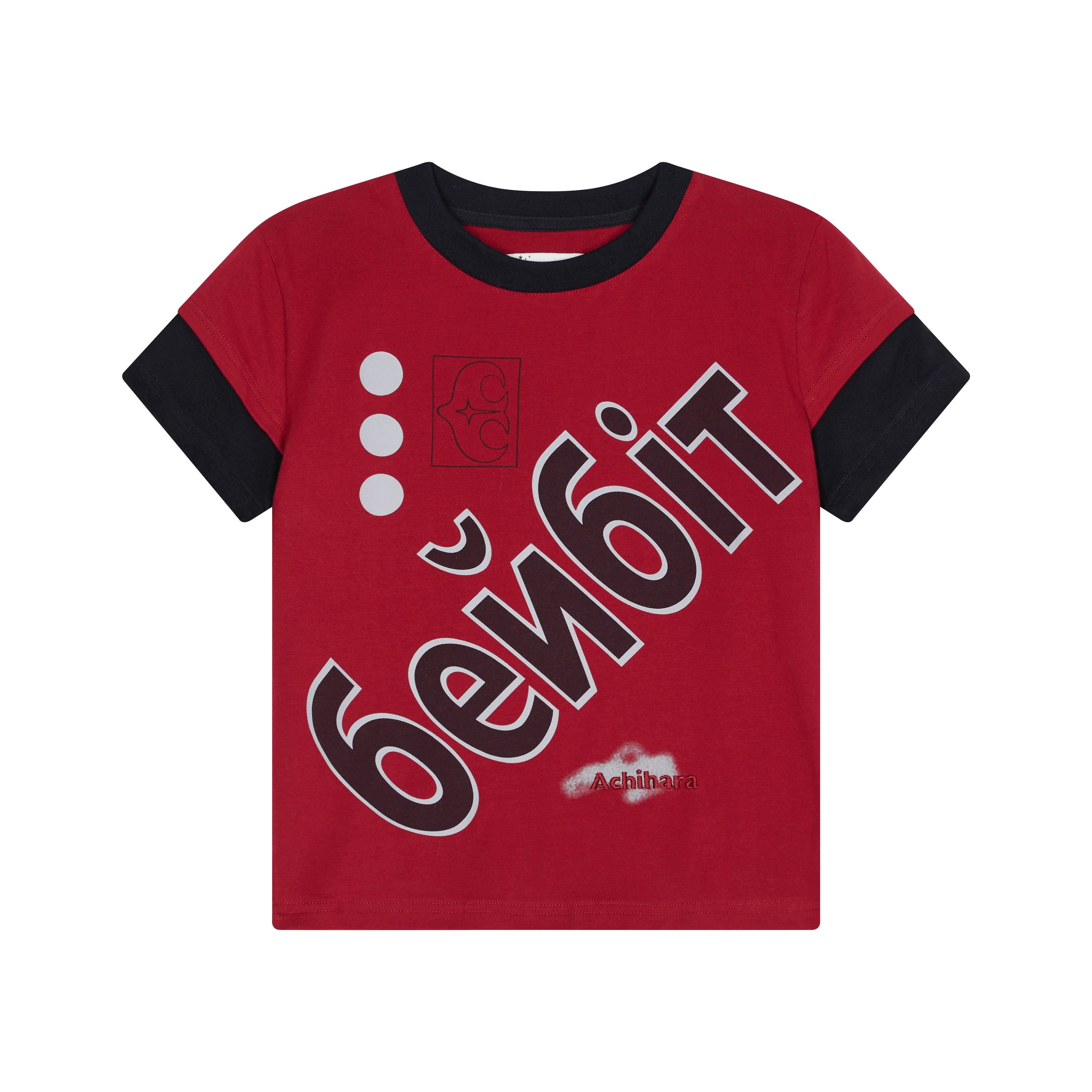 Achihara_Cropped_Creative_Printed_Slim_Fit_Crewneck_Women'S_Cotton_Short_Sleeve_T-Shirts_MISSTT