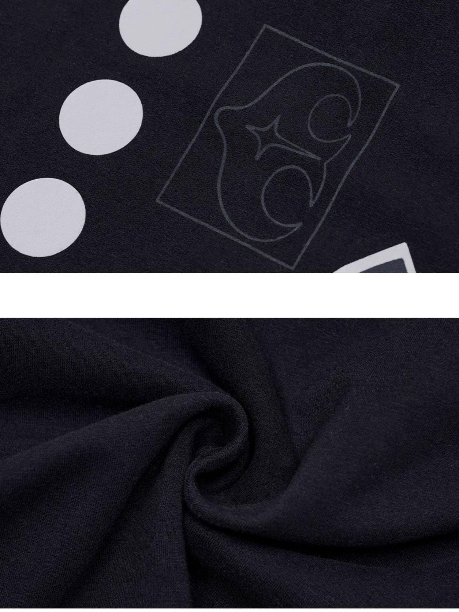 Achihara Cropped Creative Printed Slim Fit Crewneck Women'S Cotton Short Sleeve T-Shirts