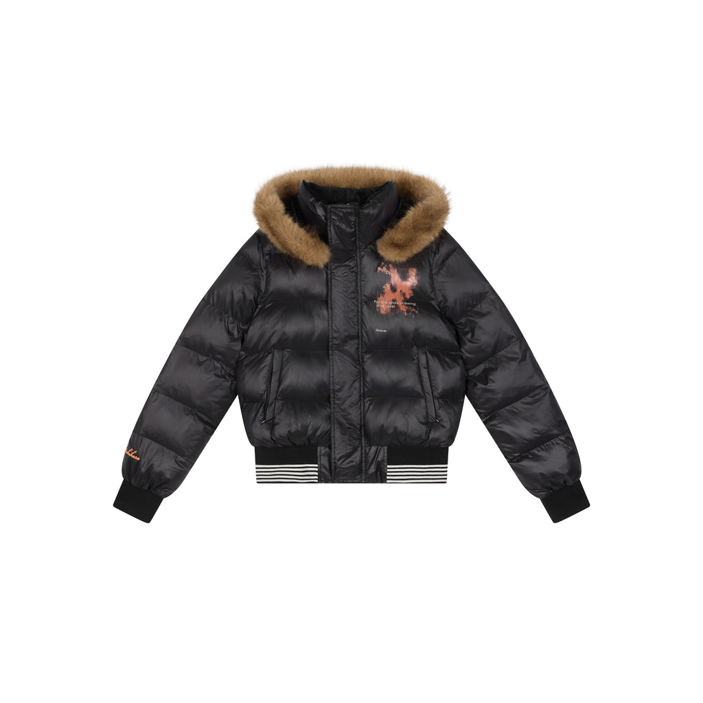Achihara_Cropped_Straight_Cut_Detachable_Hood_Fur_Collar_Women'S_Cotton_Puffer_Jackets_MISSTT