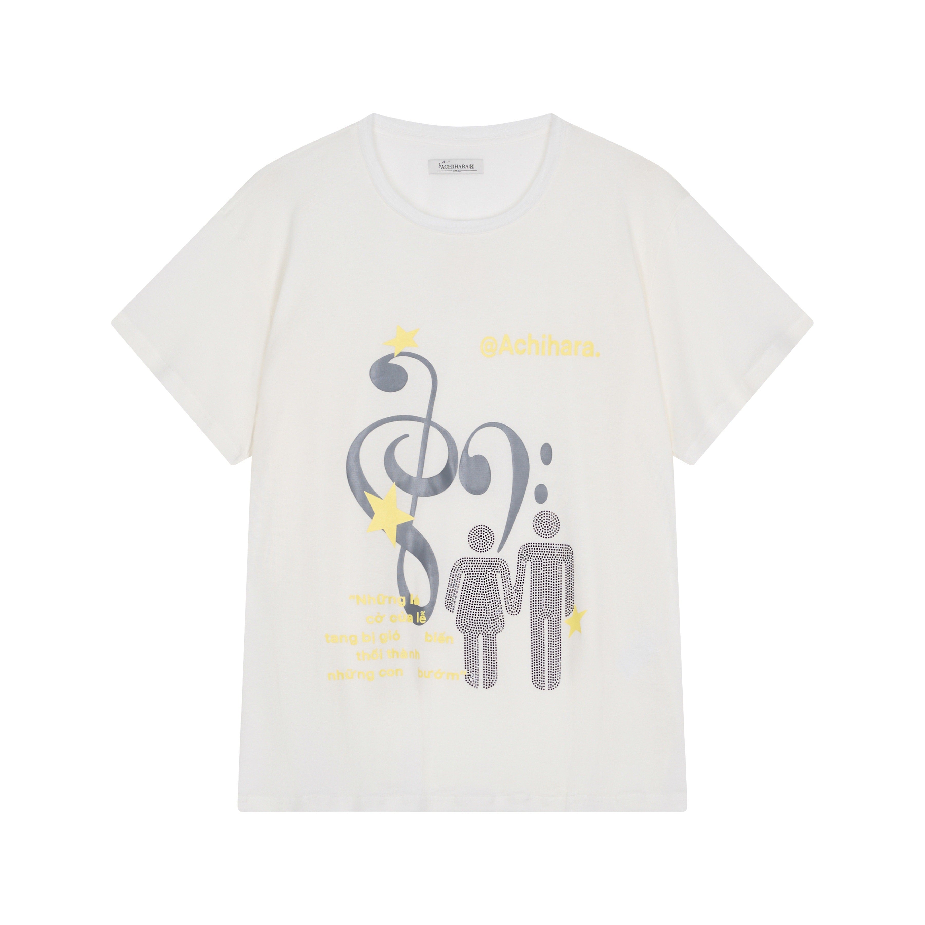 Achihara_Electric_Creative_Print_Women'S_Lyocell_Wool_Blend_Oversized_T-Shirts_MISSTT