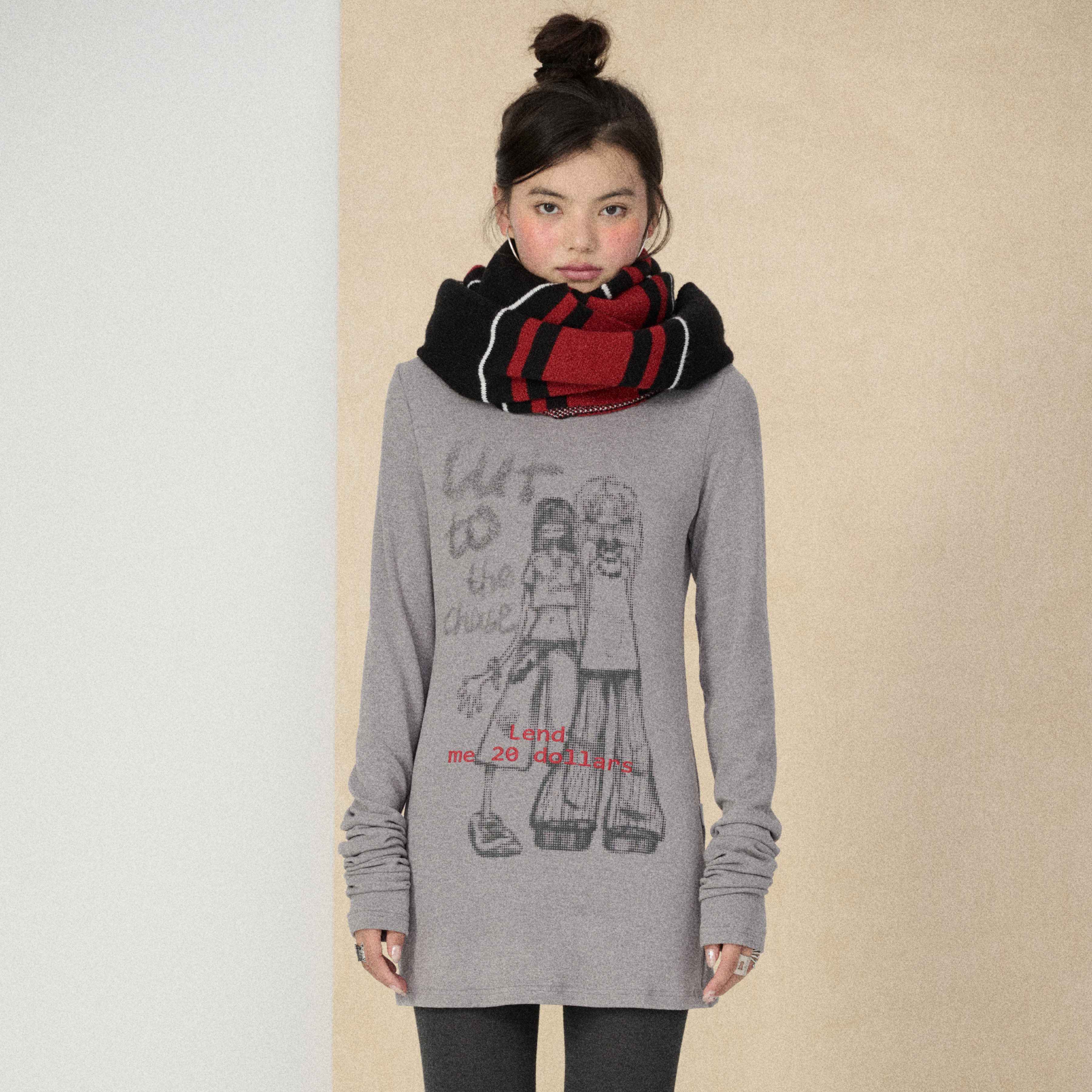 Achihara_Heart_Print_Original_Design_Straight_Cut_Women'S_Viscose_Long_Sleeve_T-Shirts_MISSTT