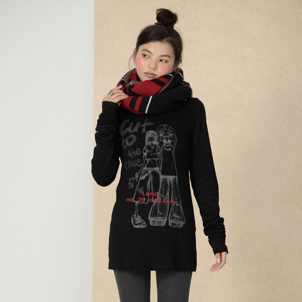 Achihara_Heart_Print_Original_Design_Straight_Cut_Women'S_Viscose_Long_Sleeve_T-Shirts_MISSTT