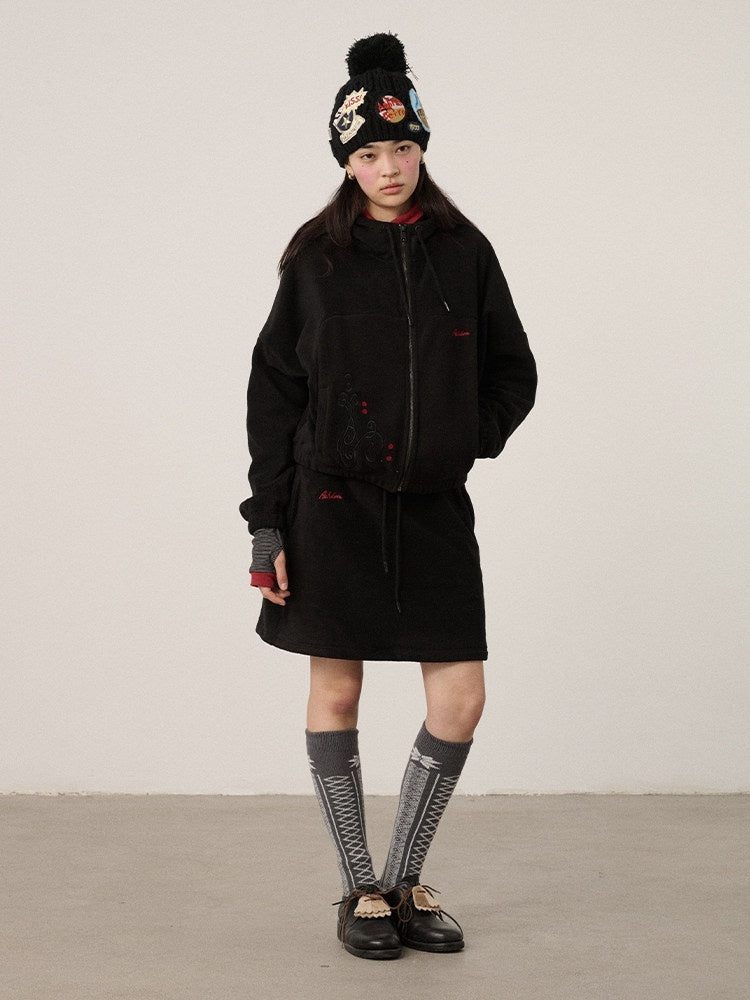 Achihara_Hooded_Zip_Front_Oversized_Long_Sleeve_Commuter_Women'S_Fleece_Hoodies_MISSTT