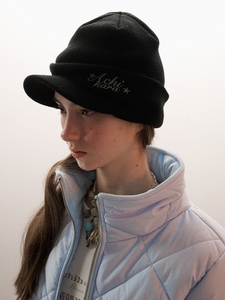 Achihara_Knitted_Letter_Pattern_Earflap_Round_Top_Women'S_Acrylic_Hats_MISSTT