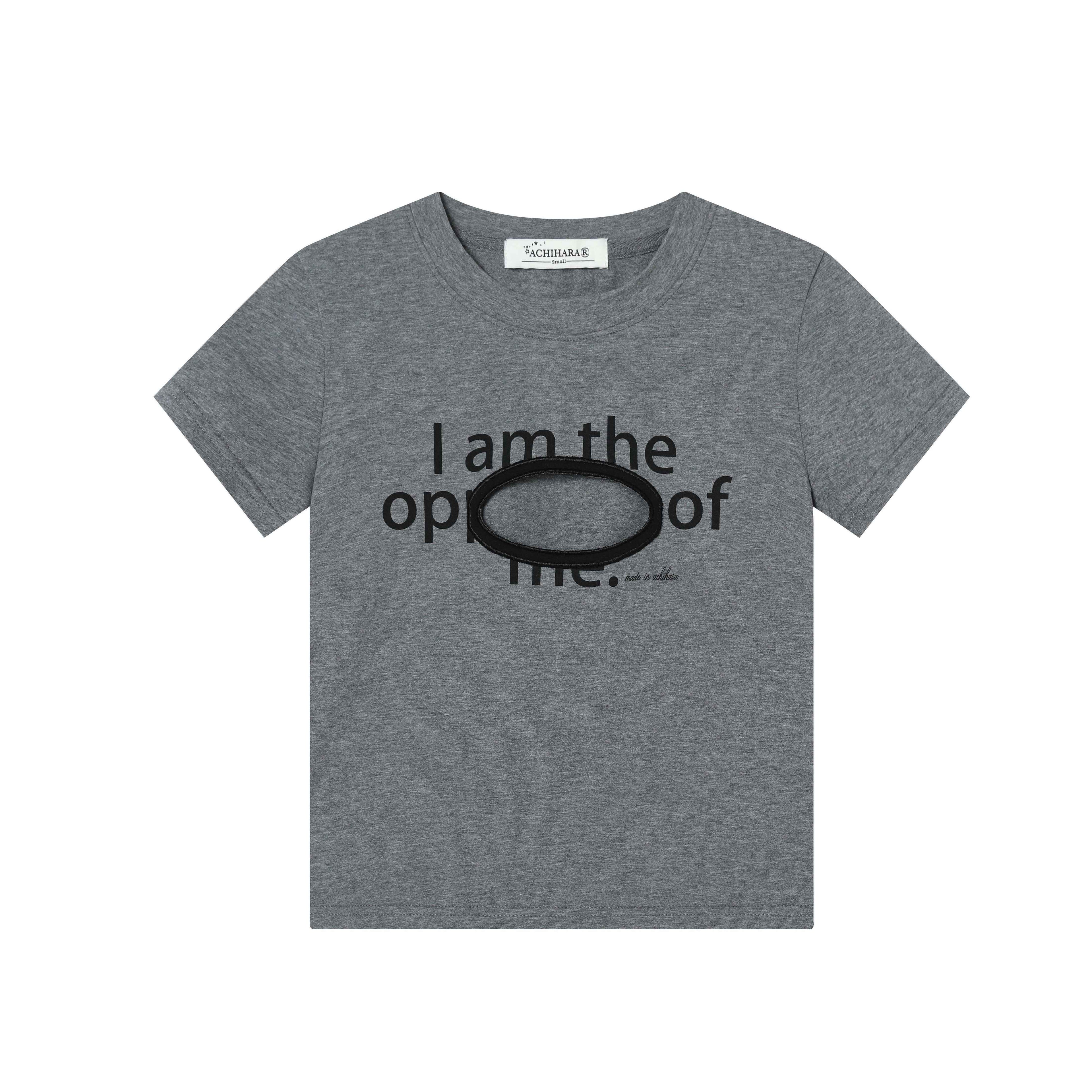 Achihara_Lettering_Cutout_Slim_Crop_Crewneck_Women'S_Cotton_Blend_Short_Sleeve_T-Shirts_MISSTT