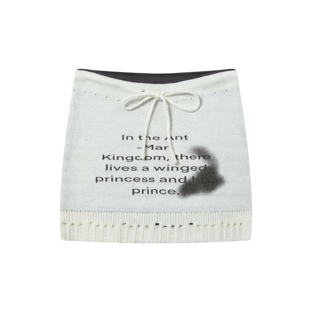 Achihara_Numeric_Print_A_Line_Knit_Women'S_Nylon_Acrylic_Polyester_Mini_Skirts_MISSTT
