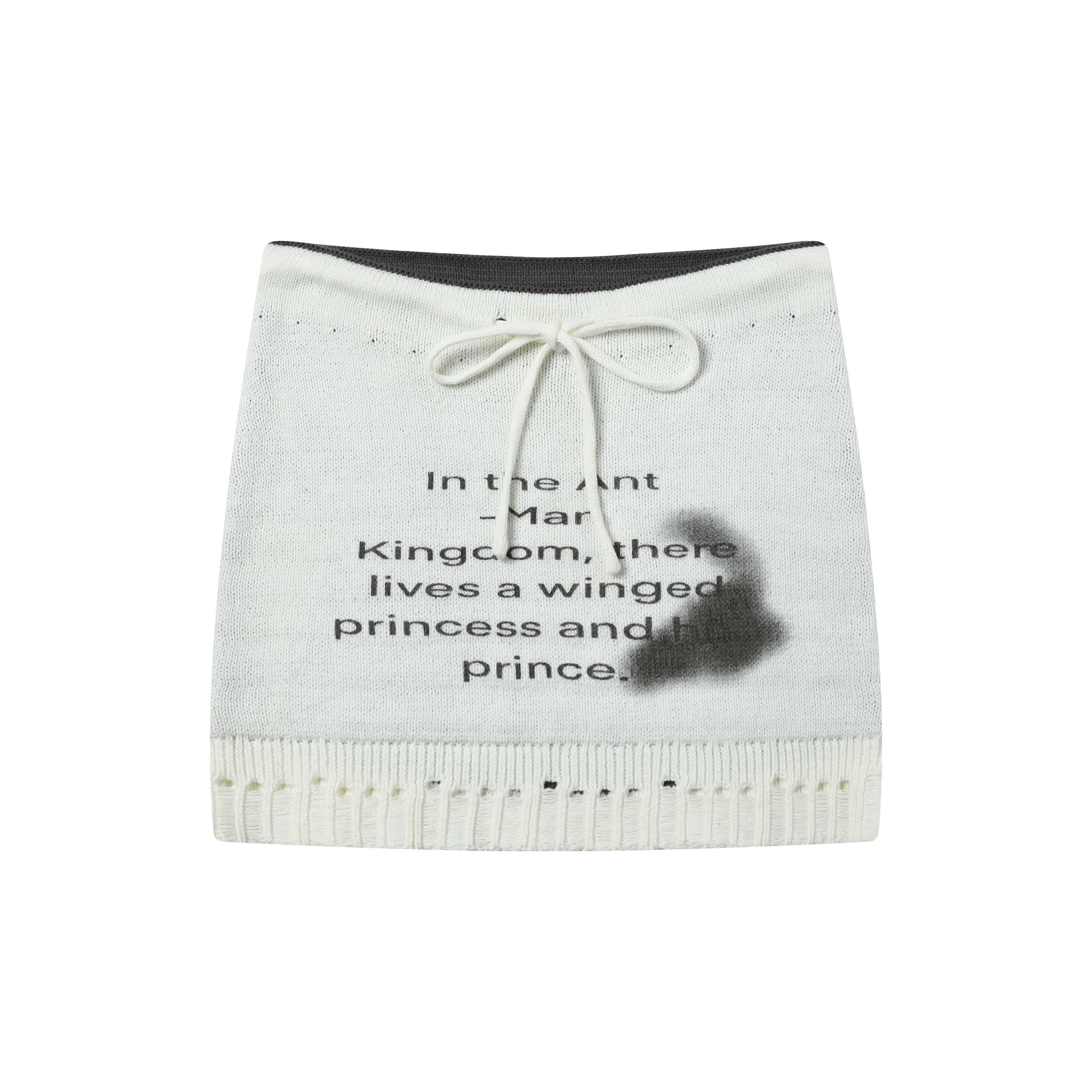 Achihara_Numeric_Print_A_Line_Knit_Women'S_Nylon_Acrylic_Polyester_Mini_Skirts_MISSTT