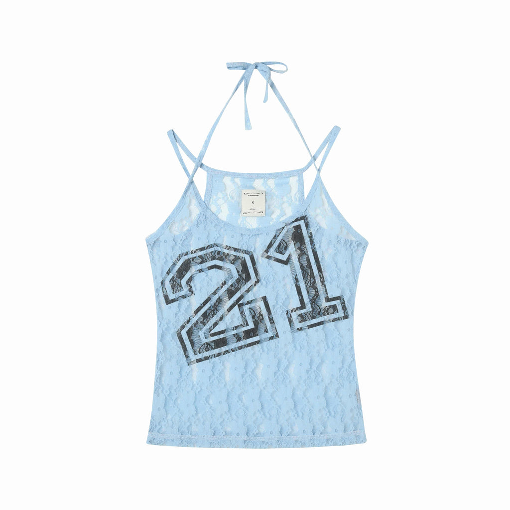Achihara_Numeric_Print_Cropped_Commuter_Women'S_Nylon_Blend_Lace_Camisoles_MISSTT