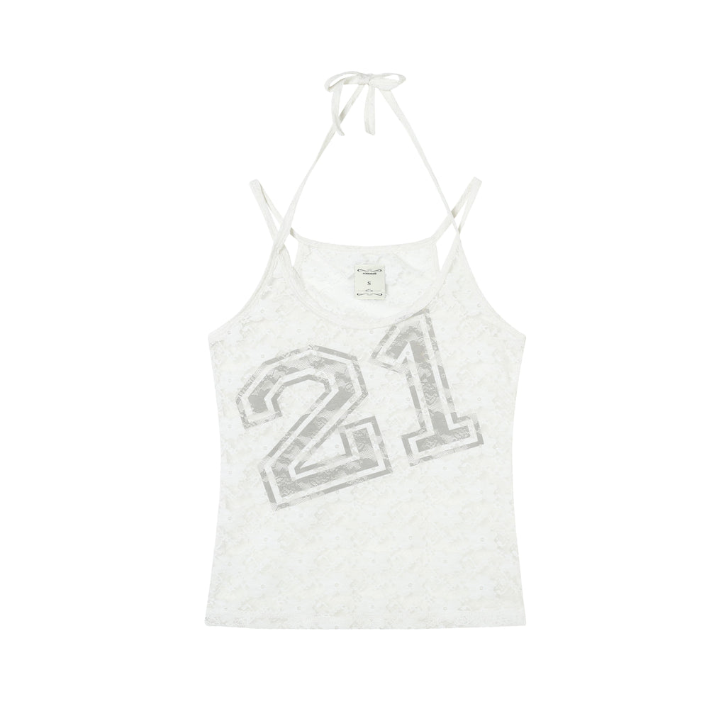 Achihara_Numeric_Print_Cropped_Commuter_Women'S_Nylon_Blend_Lace_Camisoles_MISSTT