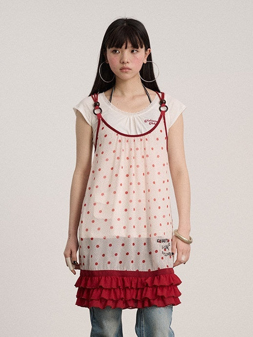 Achihara_Pleated_Spaghetti_Strap_A_Line_Women'S_Polyester_Slip_Mini_Dresses_MISSTT