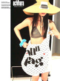 Achihara Polka Dot Square Single Strap Crossbody Handheld Women'S Clutch Bags