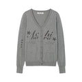 Achihara_Printed_V-neck_Loose_Button_Front_Plain_Knit_Women'S_Cotton_Blend_Cardigans_MISSTT