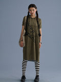 Achihara_Reversible_Tee_Short_Sleeve_Loose_Fit_Women'S_Pure_Cotton_Casual_Midi_Dresses_MISSTT