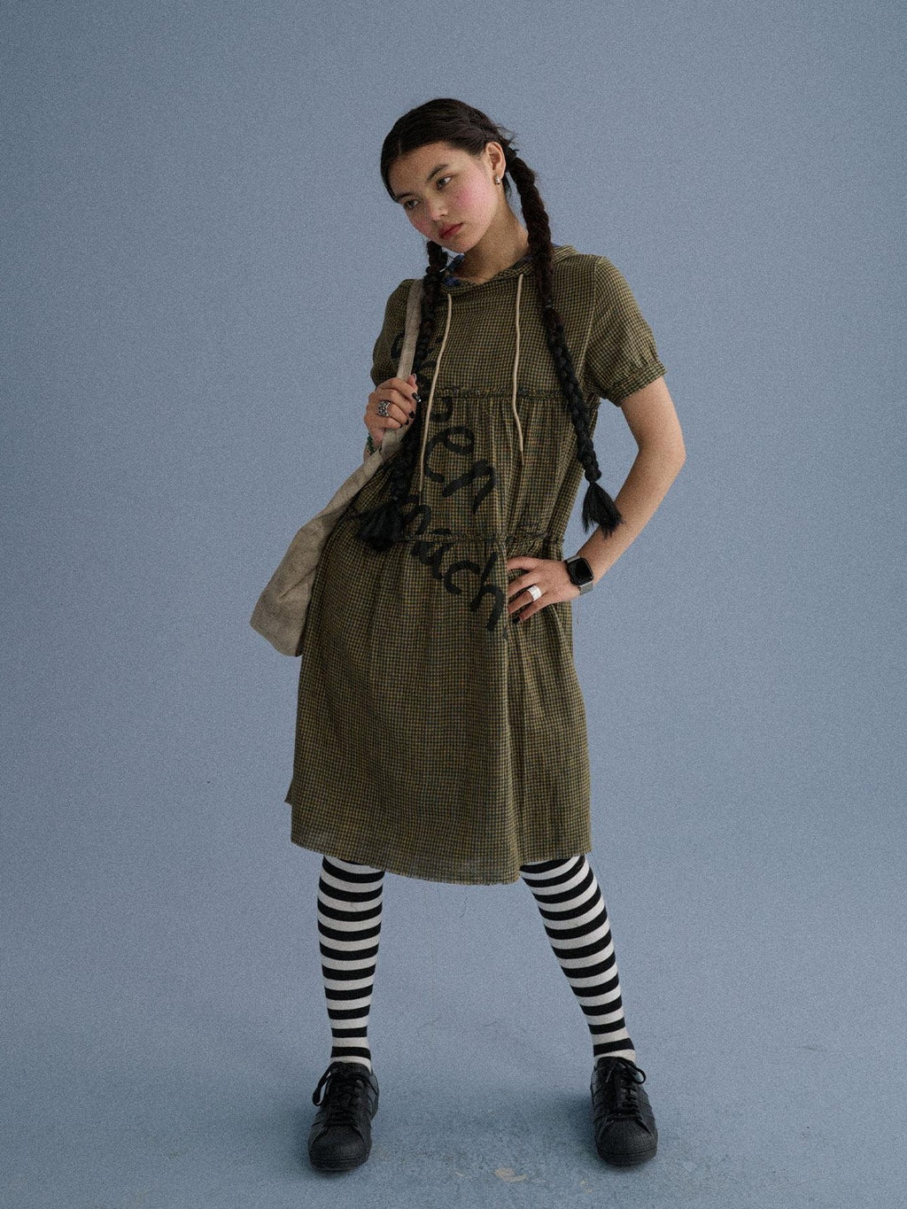 Achihara Reversible Tee Short Sleeve Loose Fit Women'S Pure Cotton Casual Midi Dresses