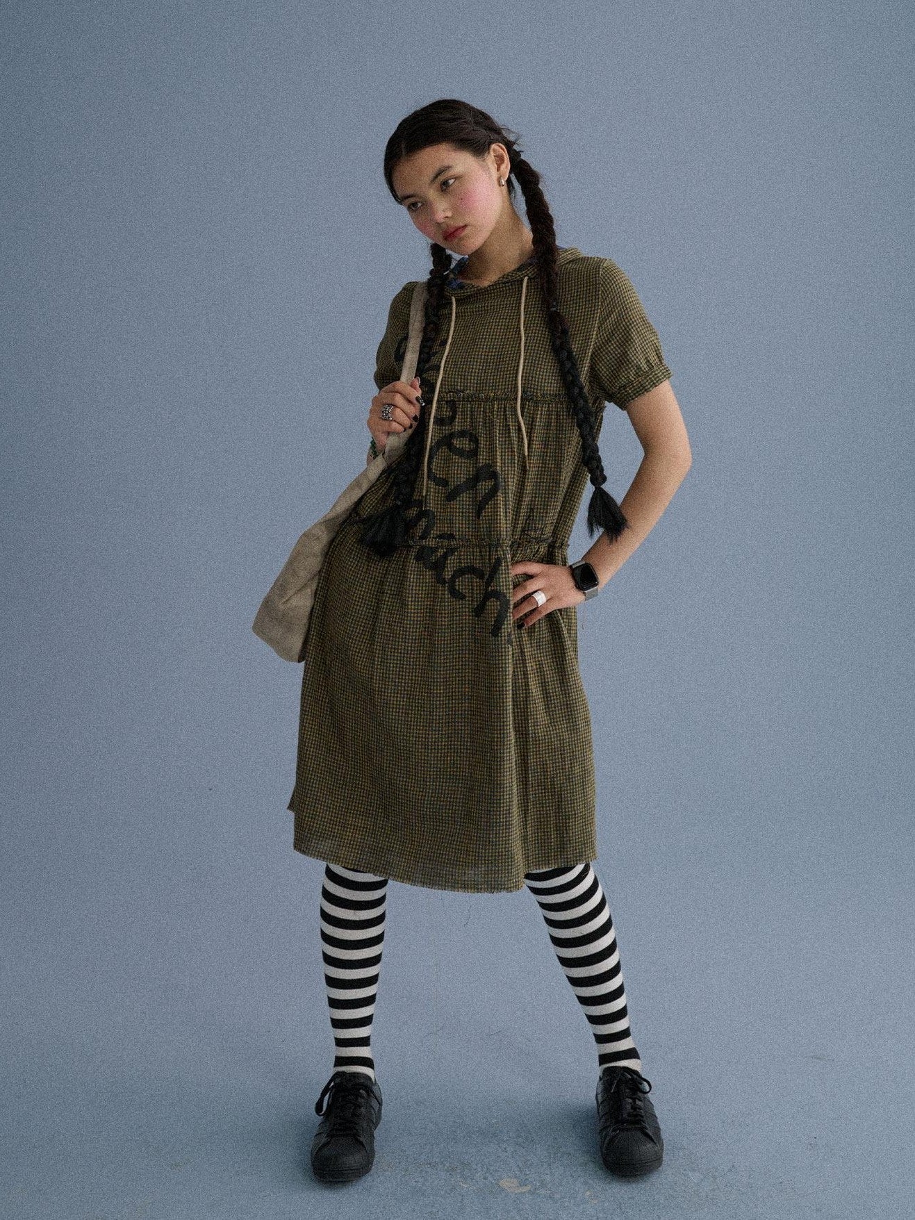 Achihara Reversible Tee Short Sleeve Loose Fit Women'S Pure Cotton Casual Midi Dresses