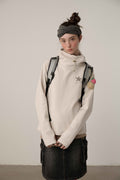 Achihara_Solid_Raglan_Windproof_Thermal_Women'S_Polyester_Blend_Hoodies_MISSTT
