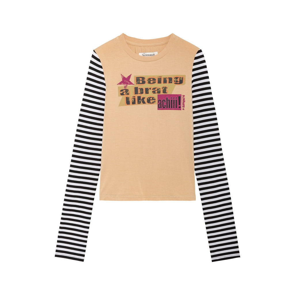Achihara_Striped_Colorblock_Slim_Women'S_Recycled_Viscose_Blend_Long_Sleeve_T-Shirts_MISSTT