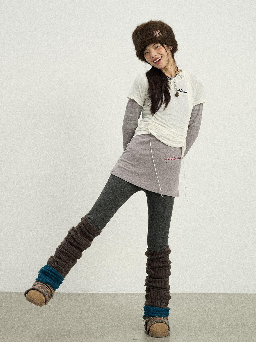 Achihara Versatile Hooded Women'S Polyester Viscose Blend Long Sleeve T-Shirts