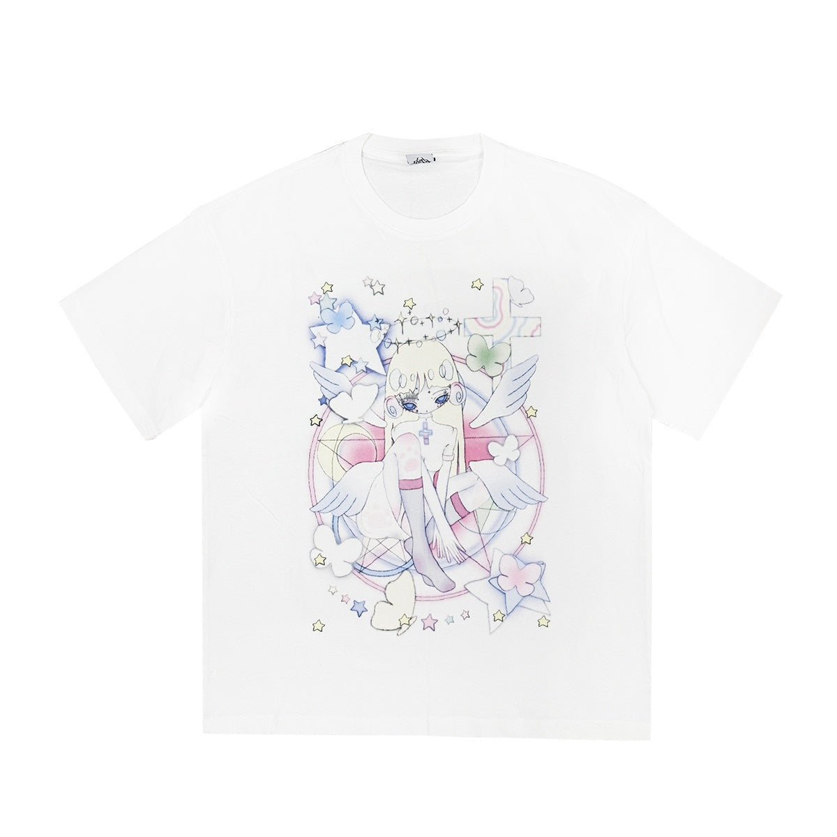 Alita26SS_Angel_Print_Loose_Fit_Pure_Cotton_Women's_Short_Sleeve_T-shirts_923428251807_MISSTT