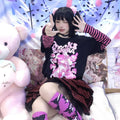 Alita26SS_Cartoon_Anime_Print_Striped_Faux_Two_Piece_Cotton_Women's_Long_Sleeve_T-shirts_625141986855_MISSTT