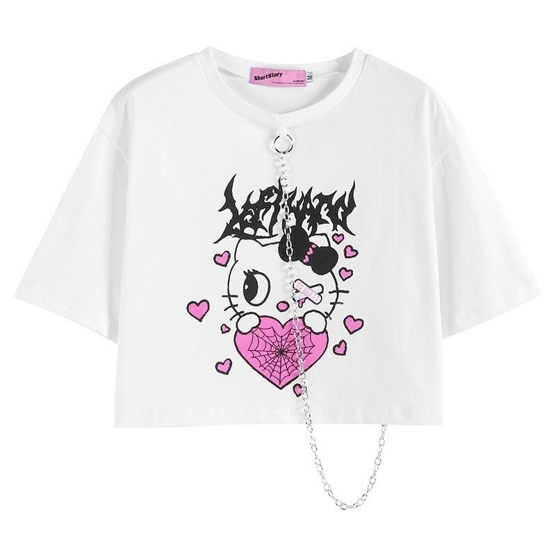 Alita26SS_Cartoon_Print_Graphic_Streetwear_Women's_Cotton_Crop_Tops_641155880418_MISSTT