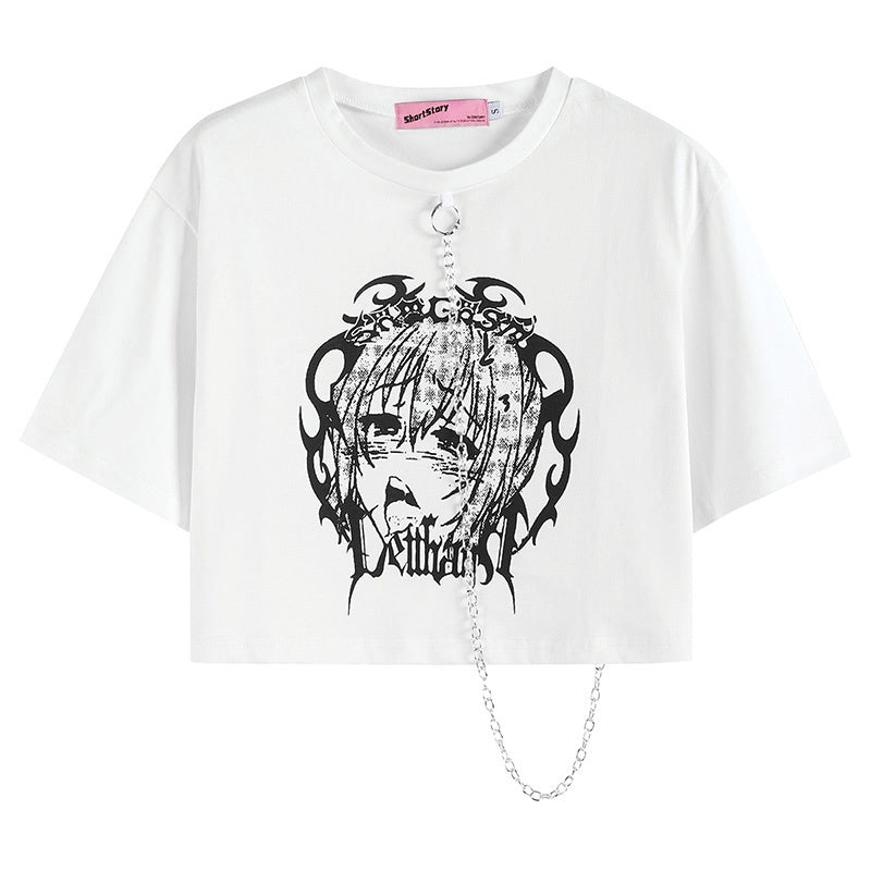 Alita26SS_Cartoon_Print_Graphic_Streetwear_Women's_Cotton_Crop_Tops_641155880418_MISSTT