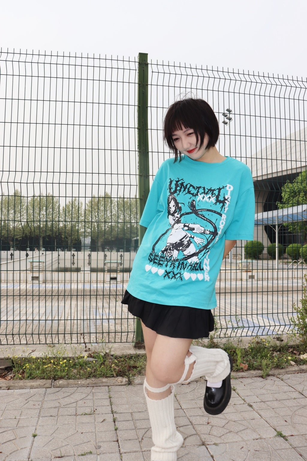 Alita26SS_Cartoon_Print_Round_Neck_Loose_Cotton_Women's_Short_Sleeve_T-shirts_640366798740_MISSTT