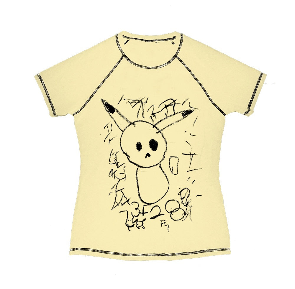 Alita26SS_Cartoon_Rock_Print_Cotton_Women's_Slim_T-shirts_674645125535_MISSTT