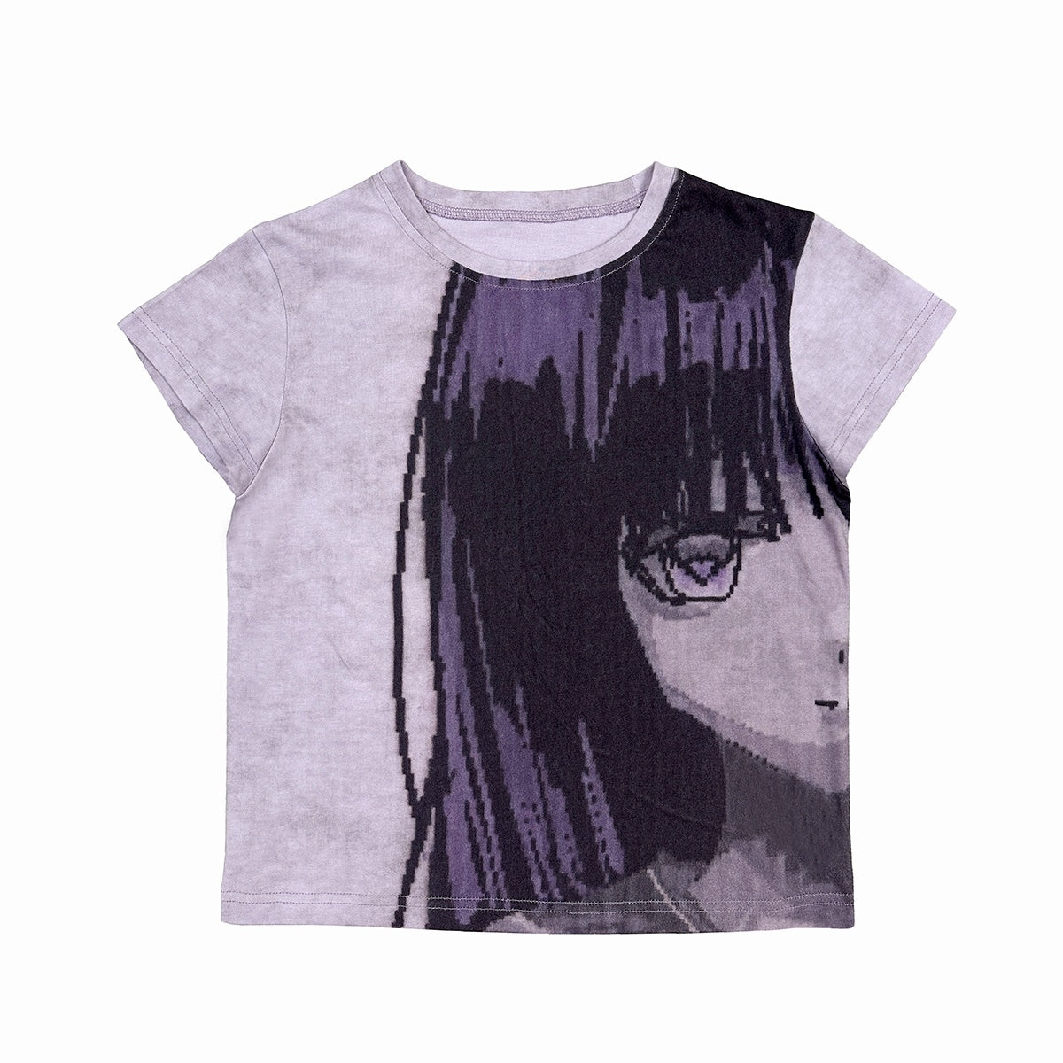 Alita26SS_Cyberpunk_Y2k_Anime_Graphic_Slim_Fit_Short_Sleeve_Round_Neck_Women's_Cotton_Crop_Tops_797155724173_MISSTT